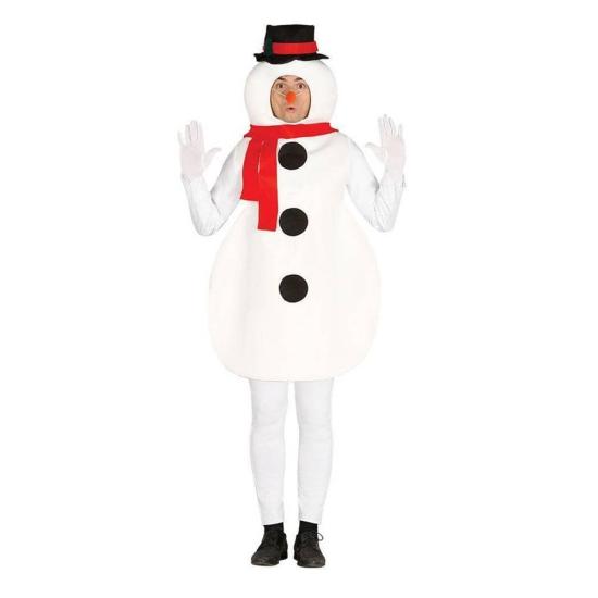 Fato de boneco de neve econômico tamanho L