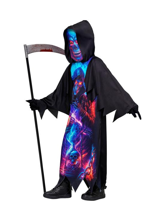 Fantasia de Morte Fluorescente para Crianças