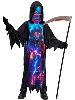 Fantasia de Morte Fluorescente para Crianças