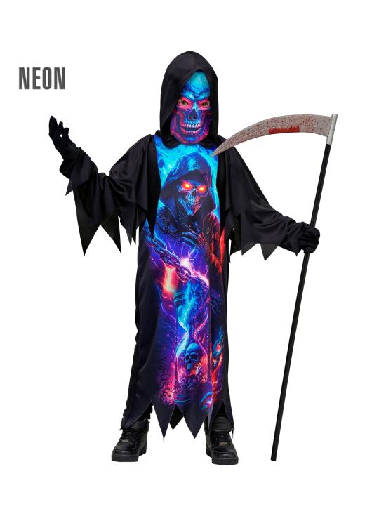 Fantasia de Morte Fluorescente para Crianças