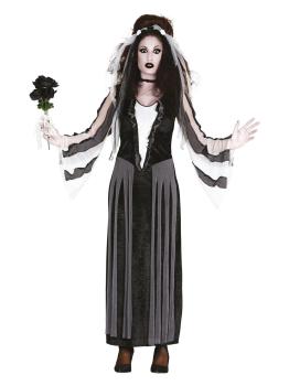 Fato de Mulher Fantasma da Noite para adulto