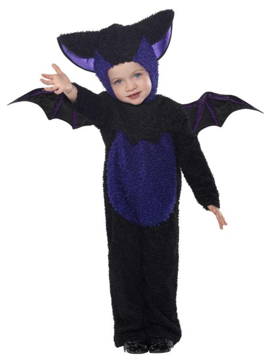 Fantasia de morcego cabelo infantil