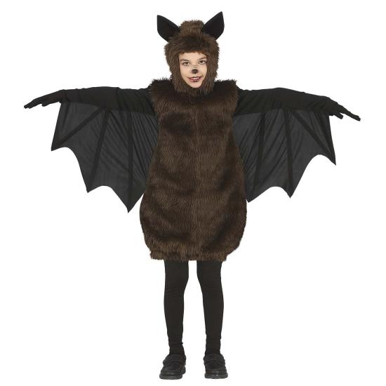 Fato de morcego peludo infantil Fato de morcego peludo infantil