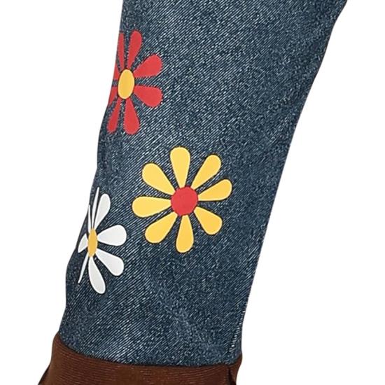 Fantasia de menina hippie feliz **