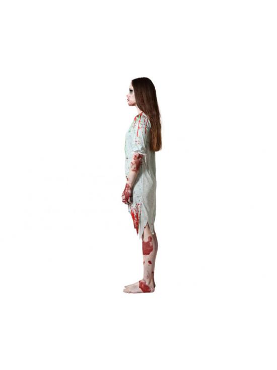 Fantasia de menina possuída por exorcista feminino