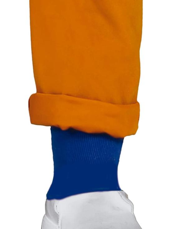 Fantasia Ninja Estilo Mangá para Meninos Laranja e Azul Naruto