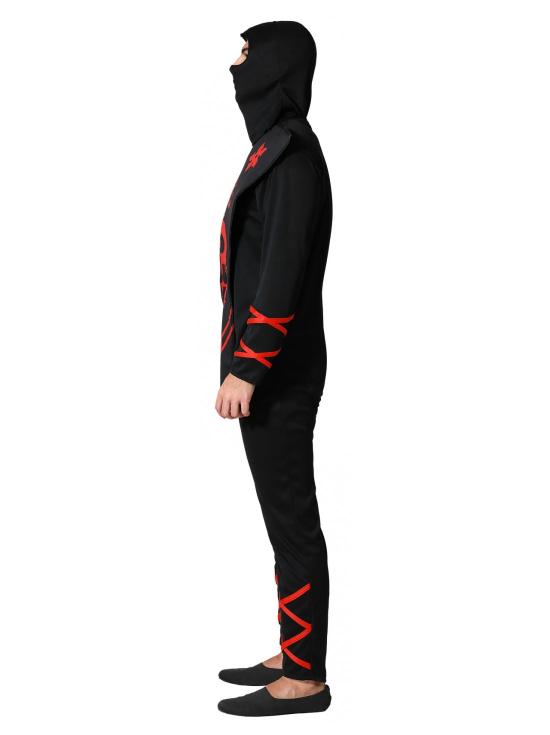 Fato de Ninja Preto para Homem