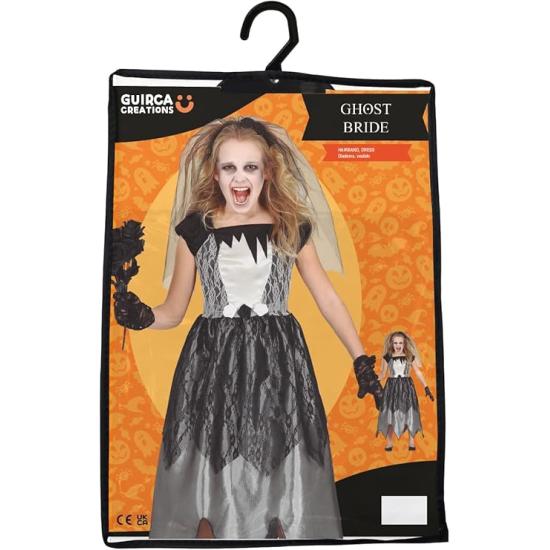 Fantasia de Noiva Fantasma para Meninas