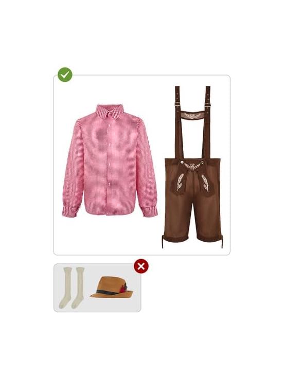 Disfraz de Oktoberfest deluxe para hombre