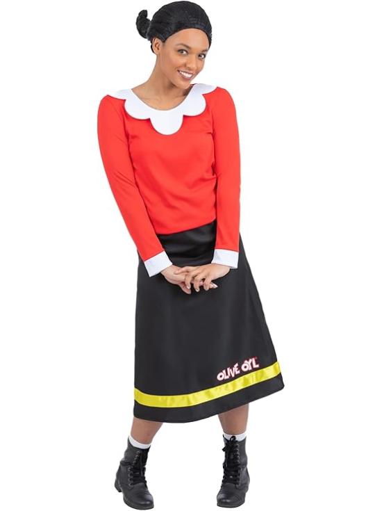 Fantasia da Olivia do Popeye para mulheres