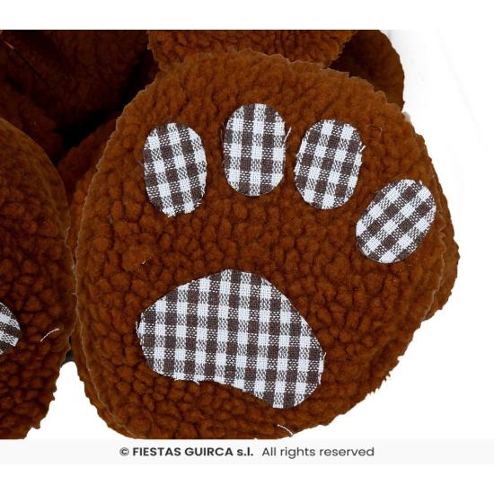 Fantasia de ursinho de pelúcia para bebê