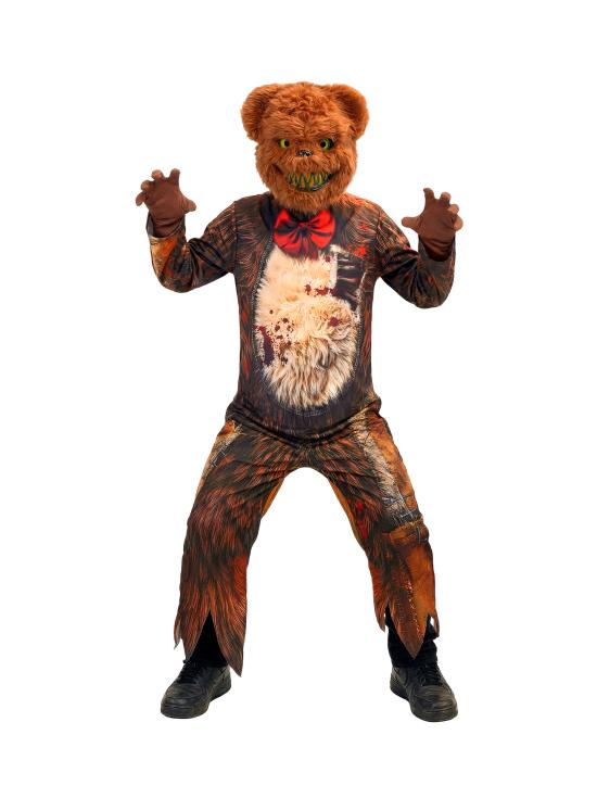 Fantasia de Urso Zumbi para Meninos com Máscara