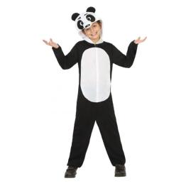 Fato de urso panda infantil