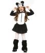 Fato de Urso Panda tamanho menina ^*