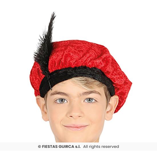 Fantasia Página Vermelha para Menino