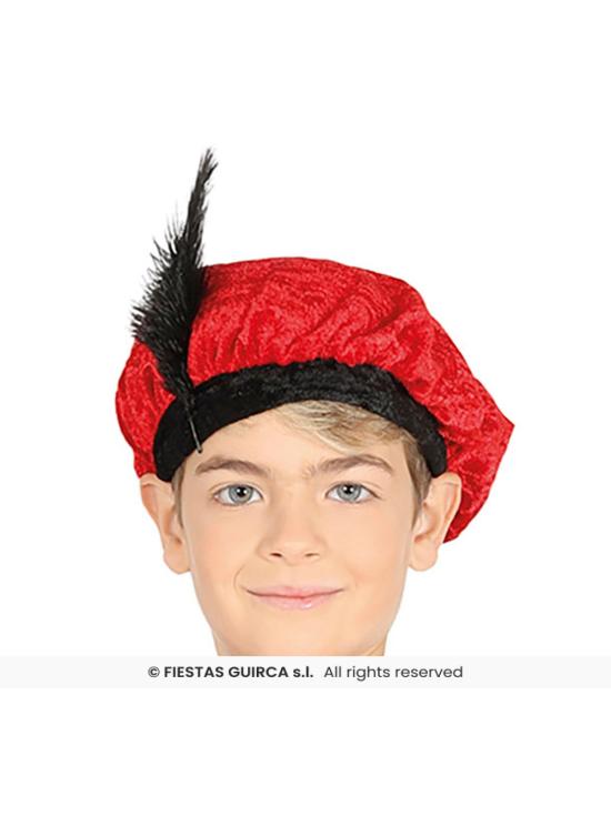 Fantasia Página Vermelha para Menino