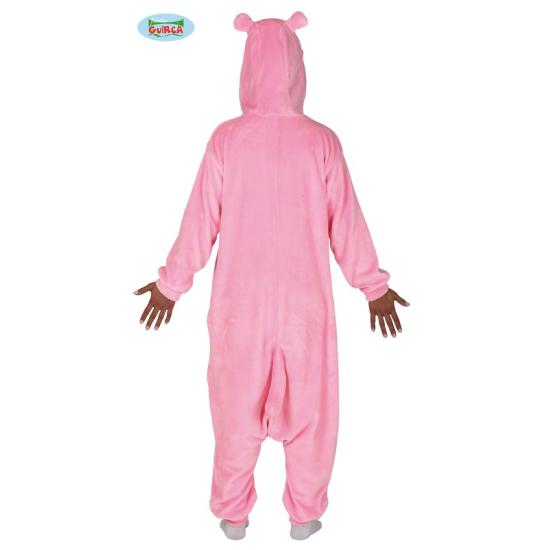 Fantasia de pelúcia de pantera rosa para mulheres