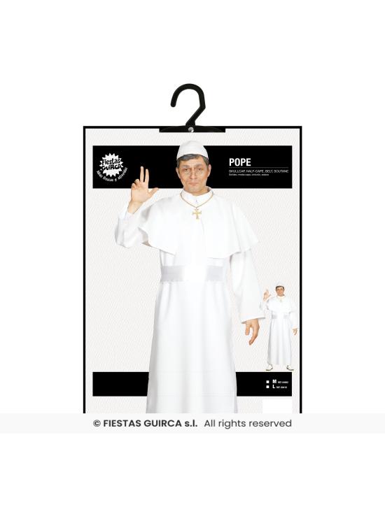Fantasia de Papa para Adultos – Traje Religioso para Carnaval e Festas