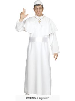Fantasia de Papa para Adultos – Traje Religioso para Carnaval e Festas