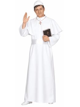 Fantasia de Papa para Adultos – Traje Religioso para Carnaval e Festas