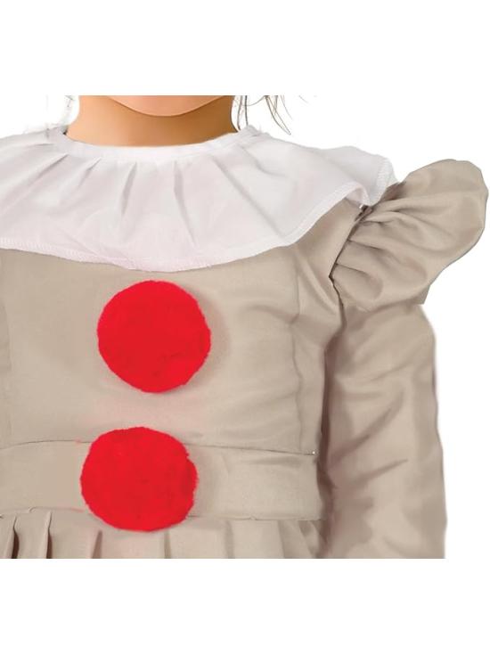 Fantasia de Palhaço Louco e Assustador para Bebê Menina – Halloween