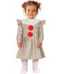 Fantasia de Palhaço Louco e Assustador para Bebê Menina – Halloween