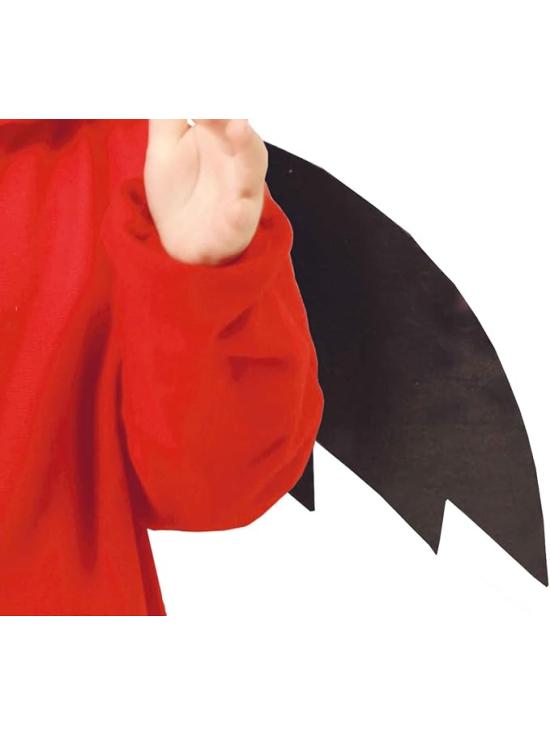 Fantasia de diabinho infantil com asas.