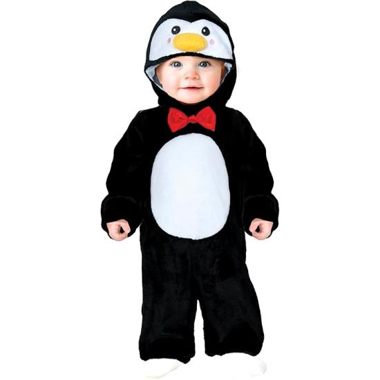 Adorável fantasia de pinguim para bebê Adorável fantasia de pinguim para bebê