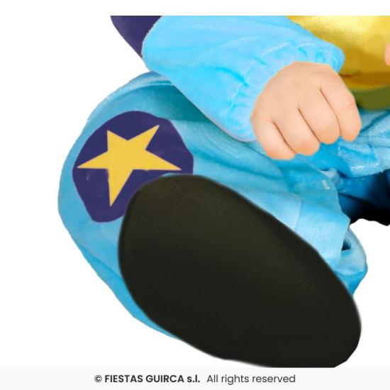 Fantasia de cachorro azul para bebê