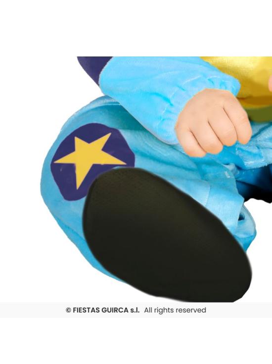 Fantasia de cachorro azul para bebê