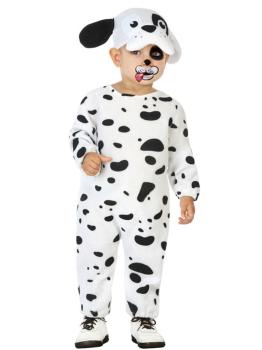 Fato de cão dálmata para bebé