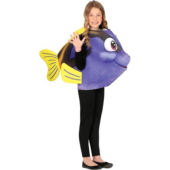 Fantasia de peixe Dory para meninos e meninas