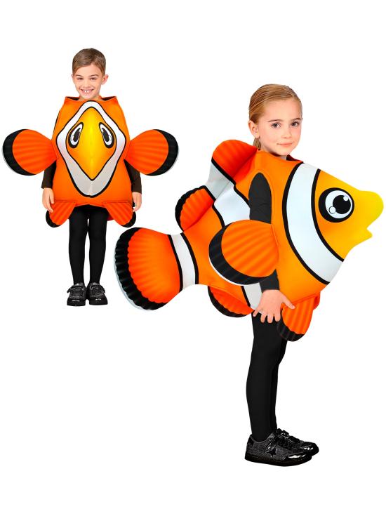 Fantasia infantil de peixe tropical