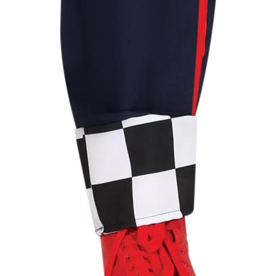 Fantasia de piloto de corrida masculino – Macacão de corrida para festas, carnaval e Halloween