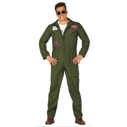 Traje adulto de piloto de caça Top Gun