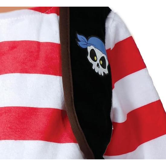 Fato de pirata aventureiro para bebé