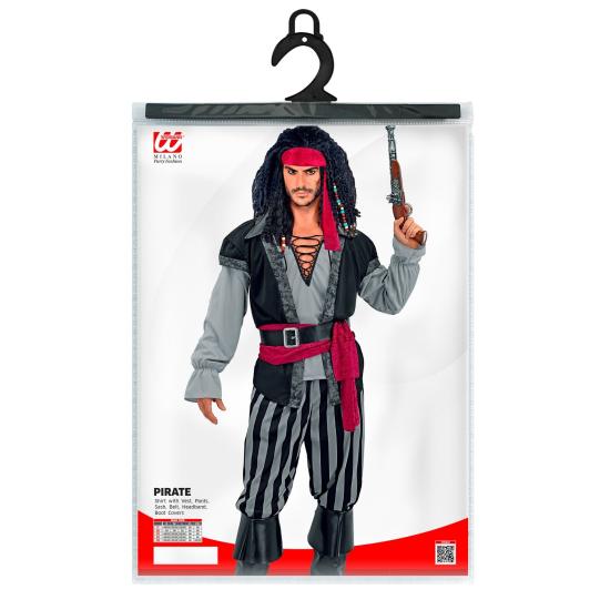 Fantasia de Pirata Masculino - Aventureiro Caribenho