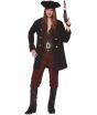 Fantasia de Pirata Preto para Homens **