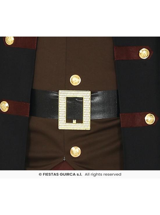 Fantasia de Pirata Preto para Homens **