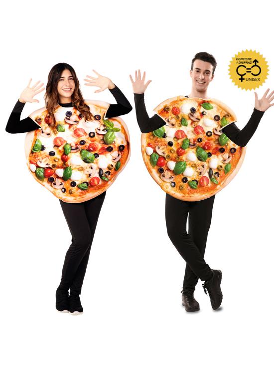 Fantasia de pizza tamanho adulto