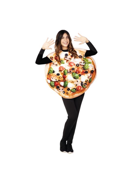 Fantasia de pizza tamanho adulto