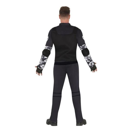 Disfraz de Policía Cazador de Zombies para hombre