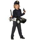Fantasia infantil de carro de polícia