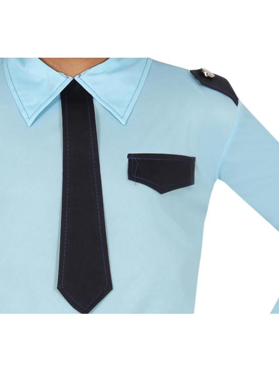 Fantasia de policial infantil unissex
