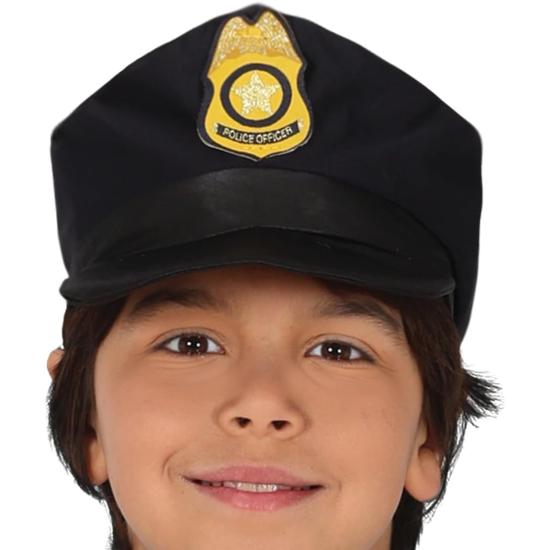 Fantasia de policial infantil unissex