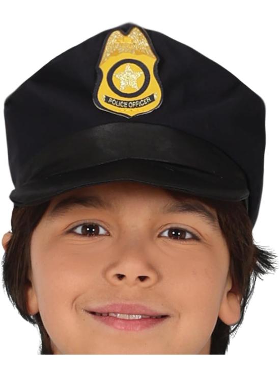 Fantasia de policial infantil unissex