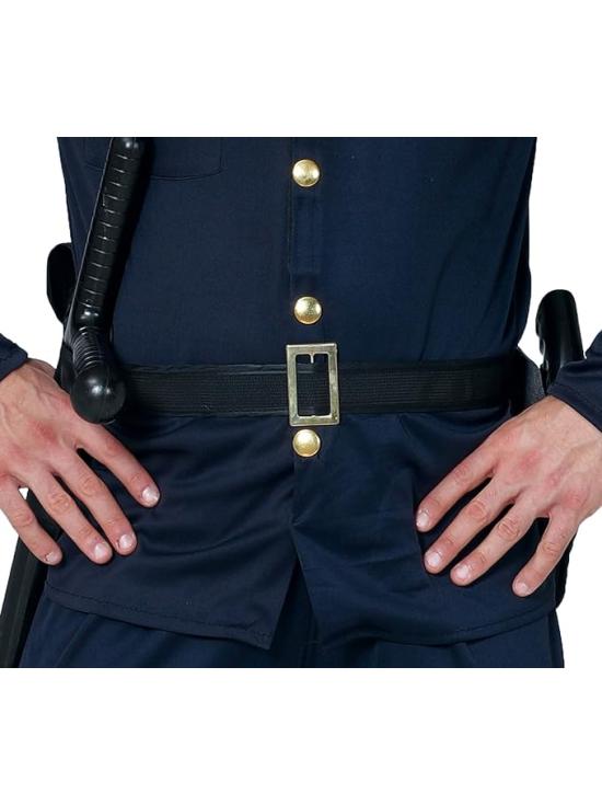 Fantasia de polícia adulto plus size