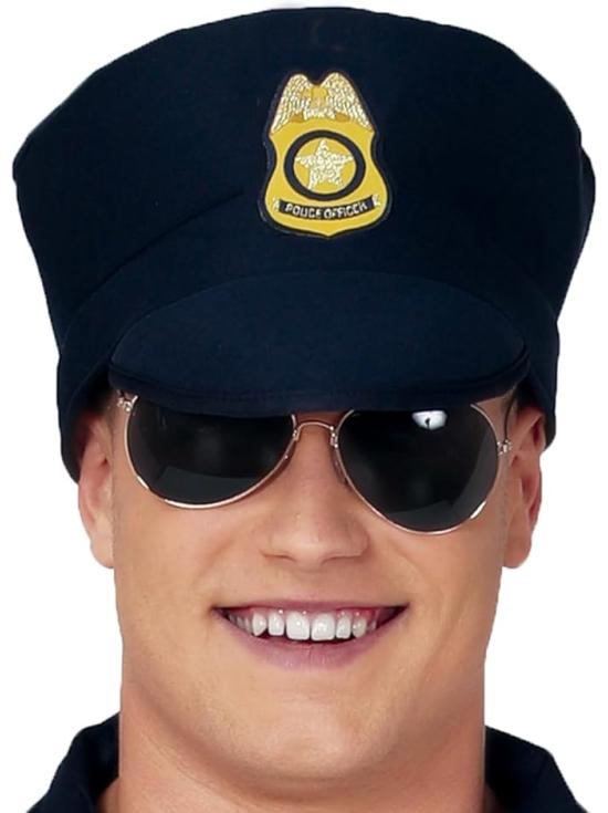 Fantasia de polícia adulto plus size
