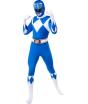 Disfraz de Power Ranger Azul Segunda piel