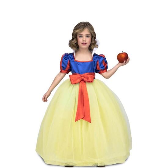 Fantasia de princesa da floresta com tutu amarelo para menina Fantasia de princesa da floresta com tutu amarelo para menina